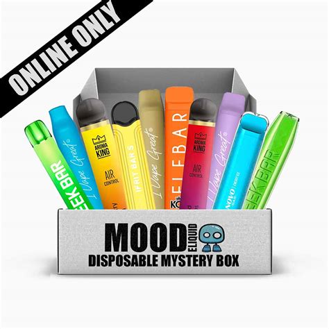DISPOSABLE VAPE MYSTERY BOX - drbs New Mr Fog Switch Elf Bar- Now Available Pod Juice - Now Available New Esco Bar H20 Get 5 home keyboardarrowright DISPOSABLE VAPE MYSTERY BOX done Authentic Products Always authentic products localshipping Free Shipping On all domestic customer shipments over 55 localoffer Affordable Pricing. . Mystery box disposable vape